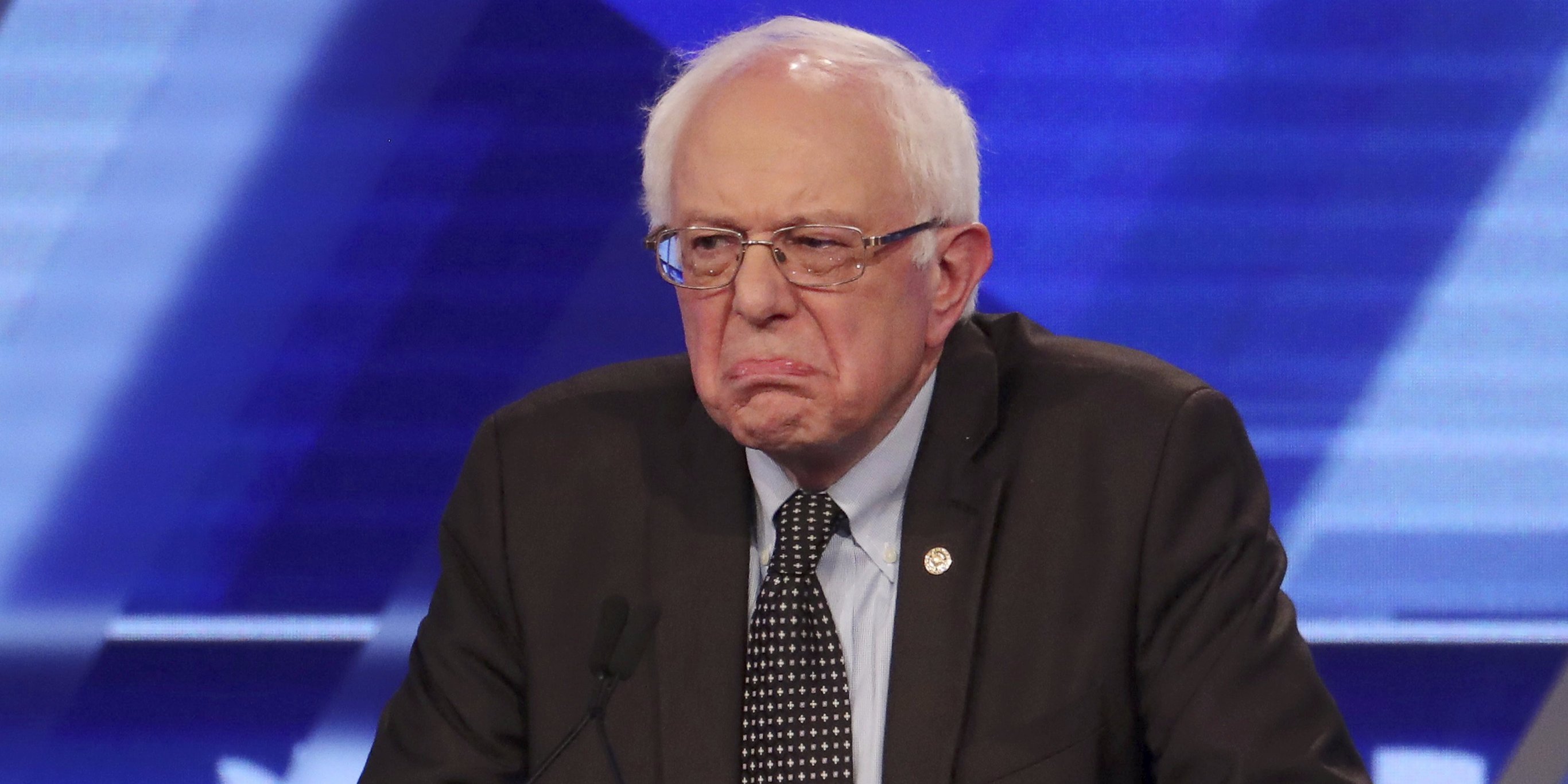 Sad Bernie