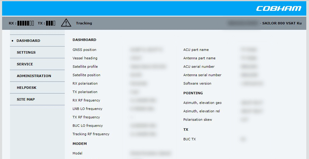 Example: Maritime Satellites